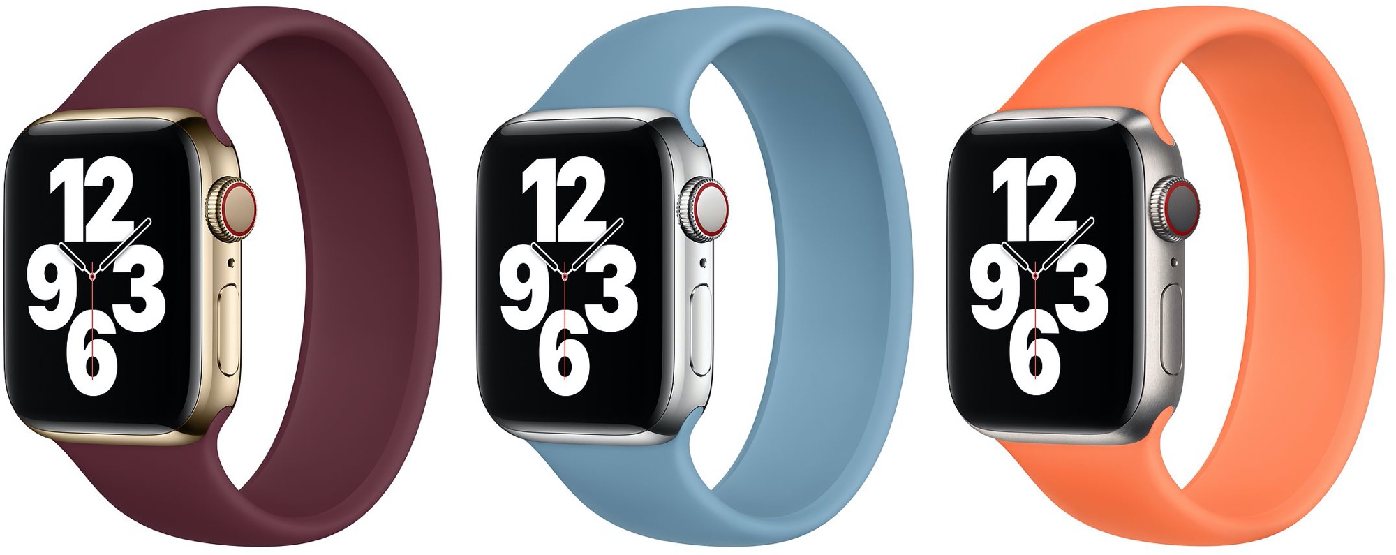 Apple Watch Solo Loop band new colors
