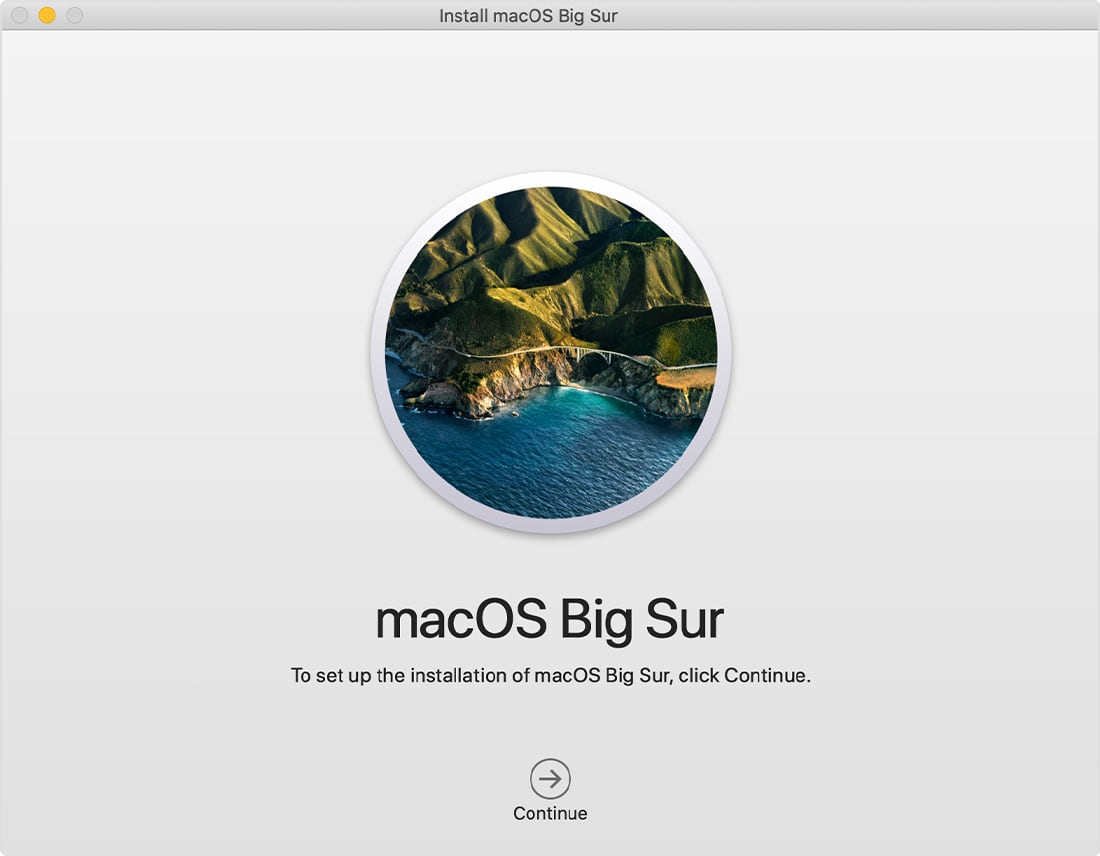 clean install macOS Big Sur