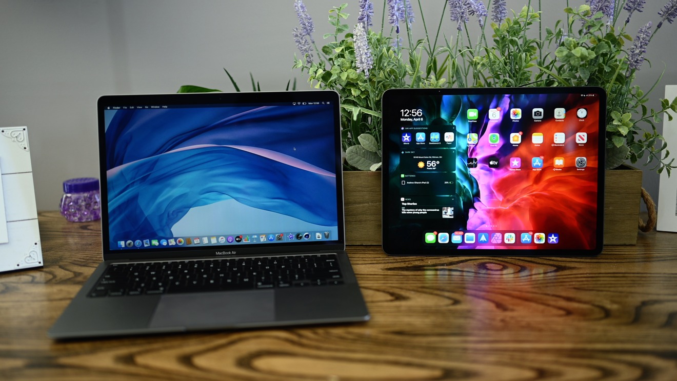 iPad Pro with A12z chip vs. MacBook Air with M1 chip ...