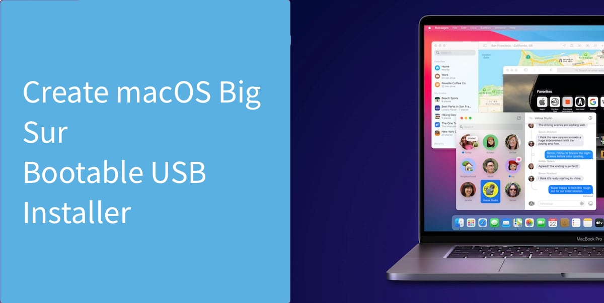 macOS Big Sur bootable USB Installer