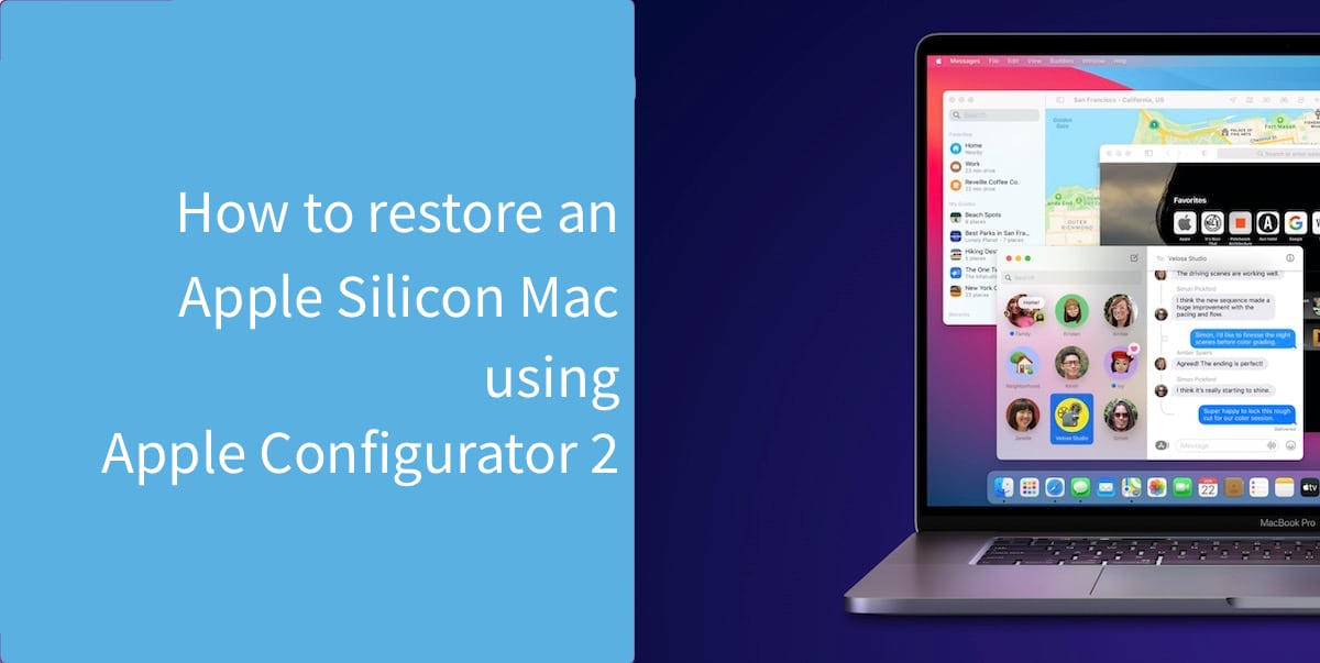 restore an Apple Silicon Mac using Apple Configurator 2