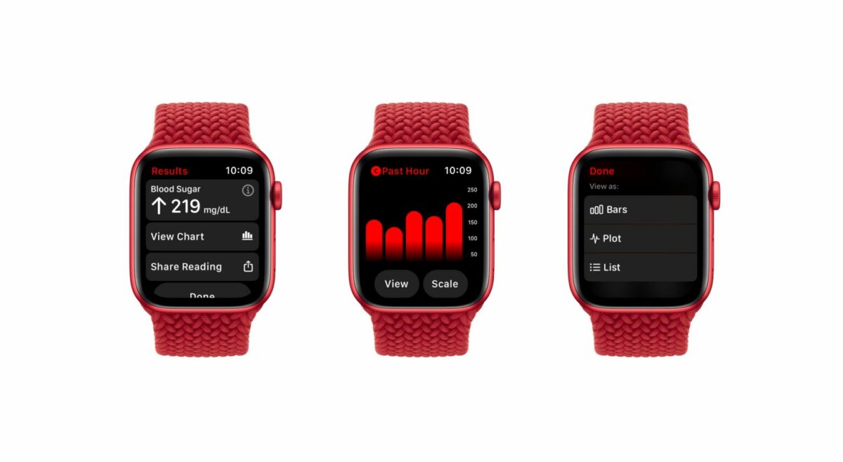 Apple Watch blood sugar measurement app