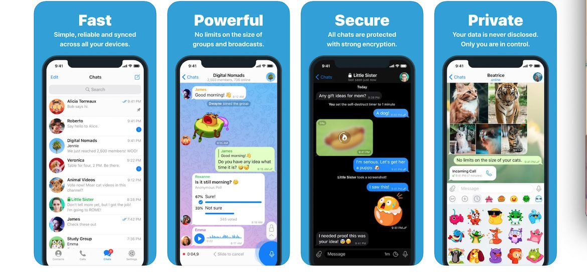 Apple подала в суд из-за Telegram