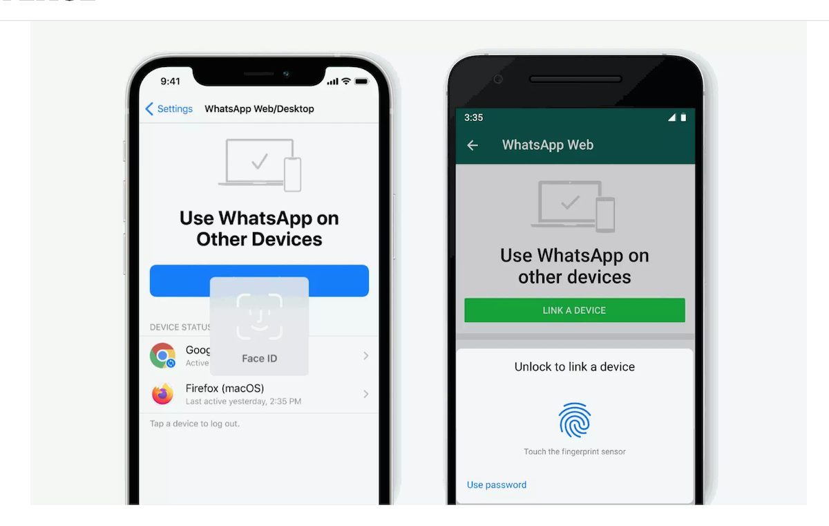 WhatsApp desktop app