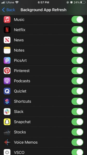 How to block apps from running in the background on iPhone