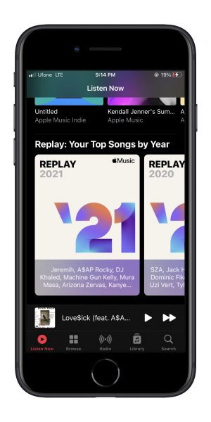 Apple Music Replay 2021 playlist now available