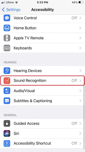 How to set alerts for different sounds around you on iPhone