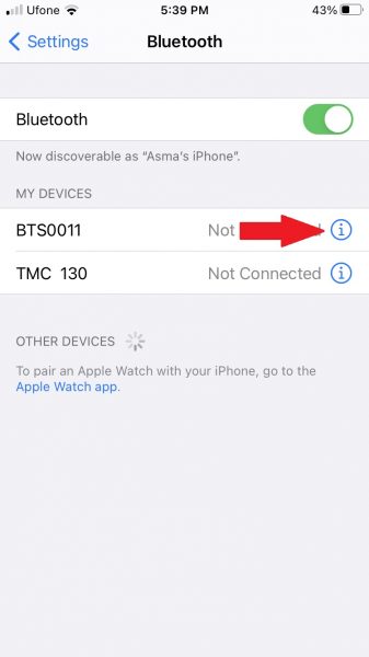 How to Label Bluetooth Device Type On iOS 14.4