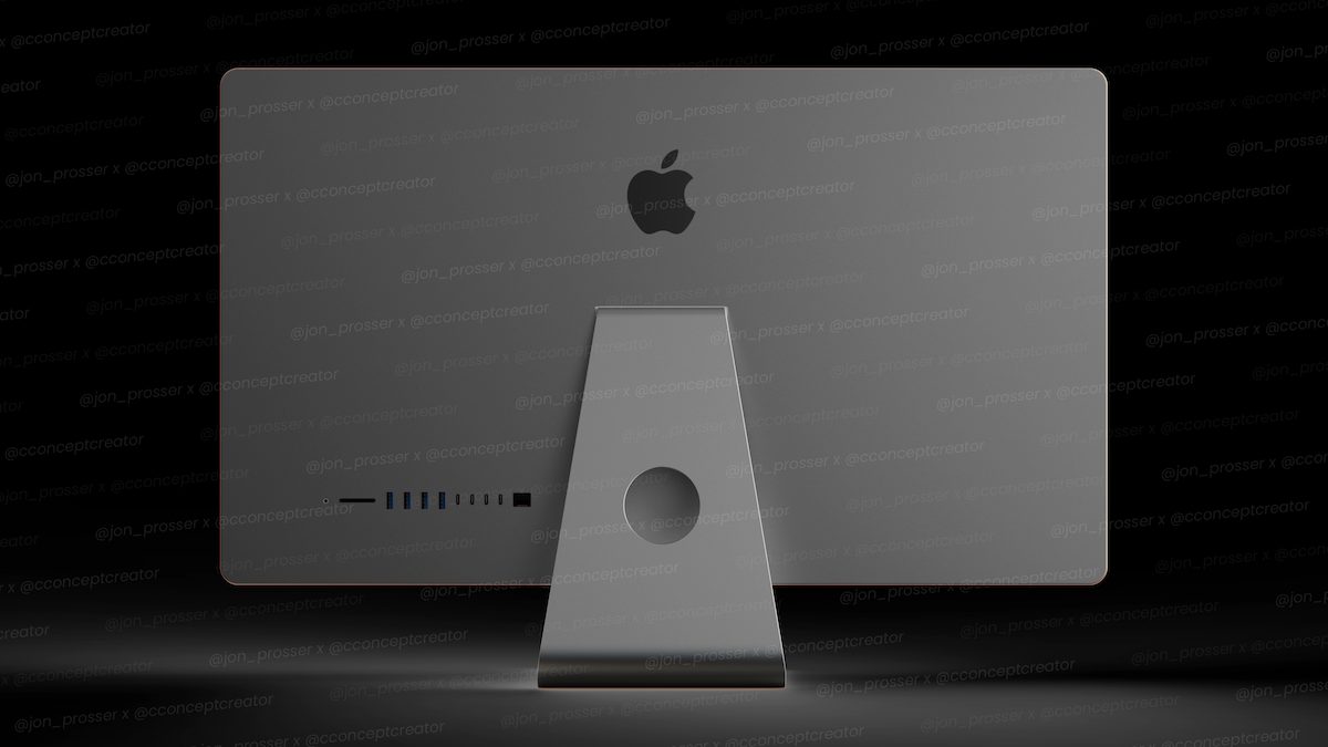 Apple Silicon iMac back