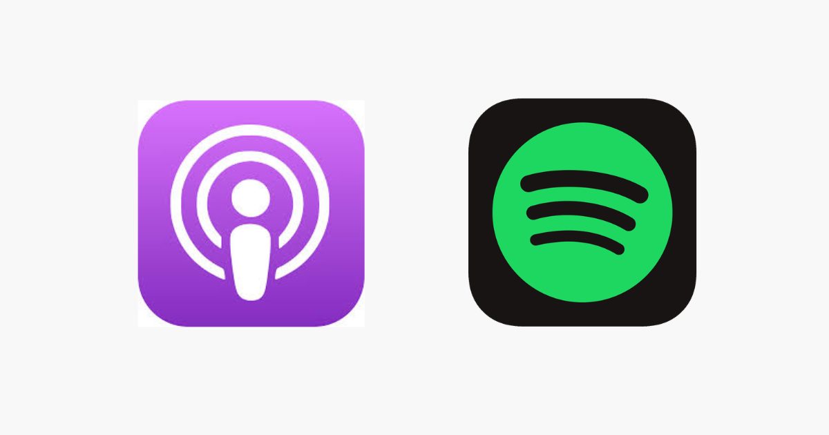 Apple podcasts Spotify