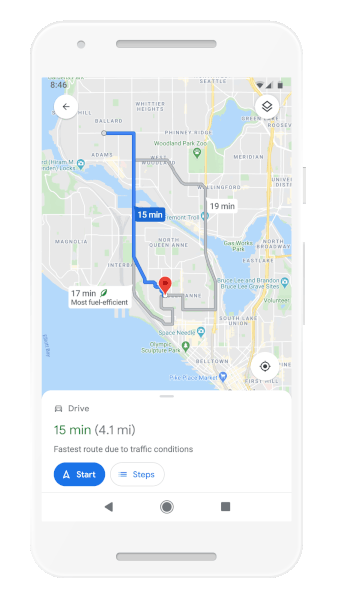 Google announces big upgrades for Google Maps including indoor navigation, eco-friendly routes, and weather information