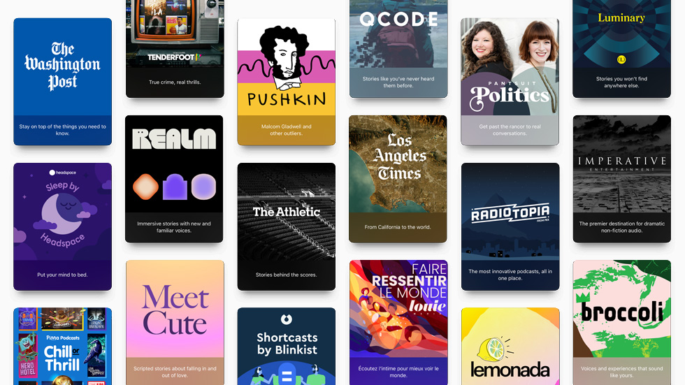 Apple Podcasts Subscriptions unveiled at Apple's 'Spring Loaded' event