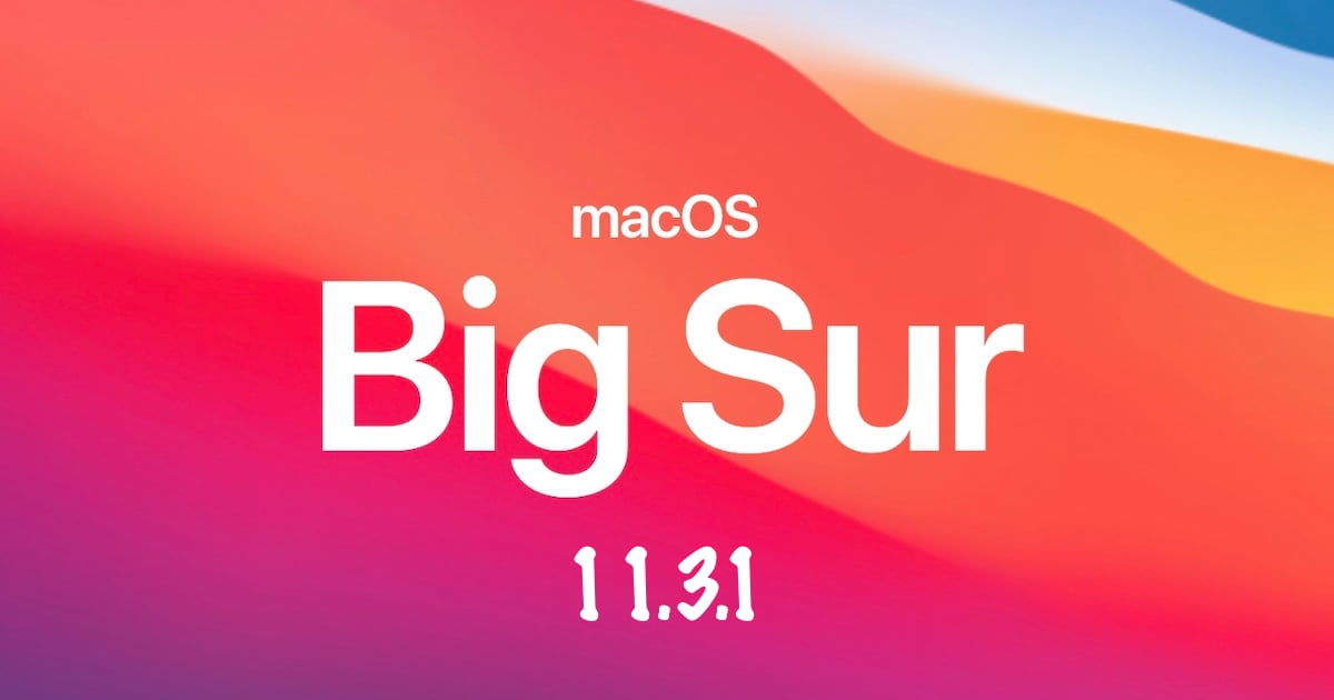macOS 11.3.1