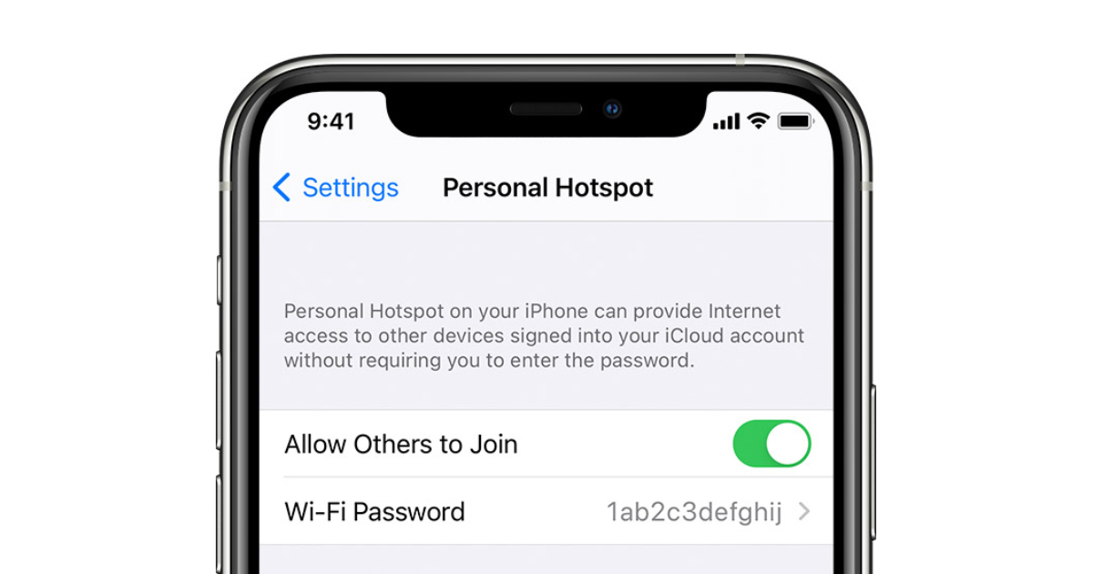 iOS 15 features WPA3 security for hotspot connections