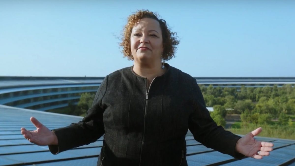 Apple’s VP of environment, policy, and social initiatives Lisa Jackson