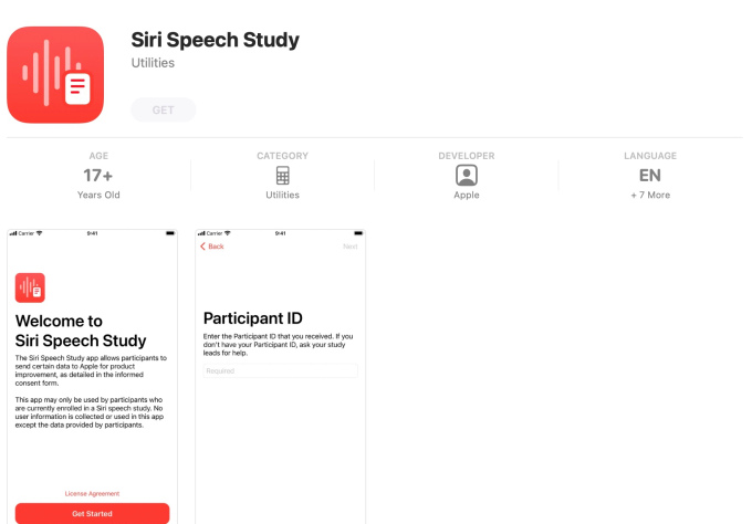 Siri Speech Study