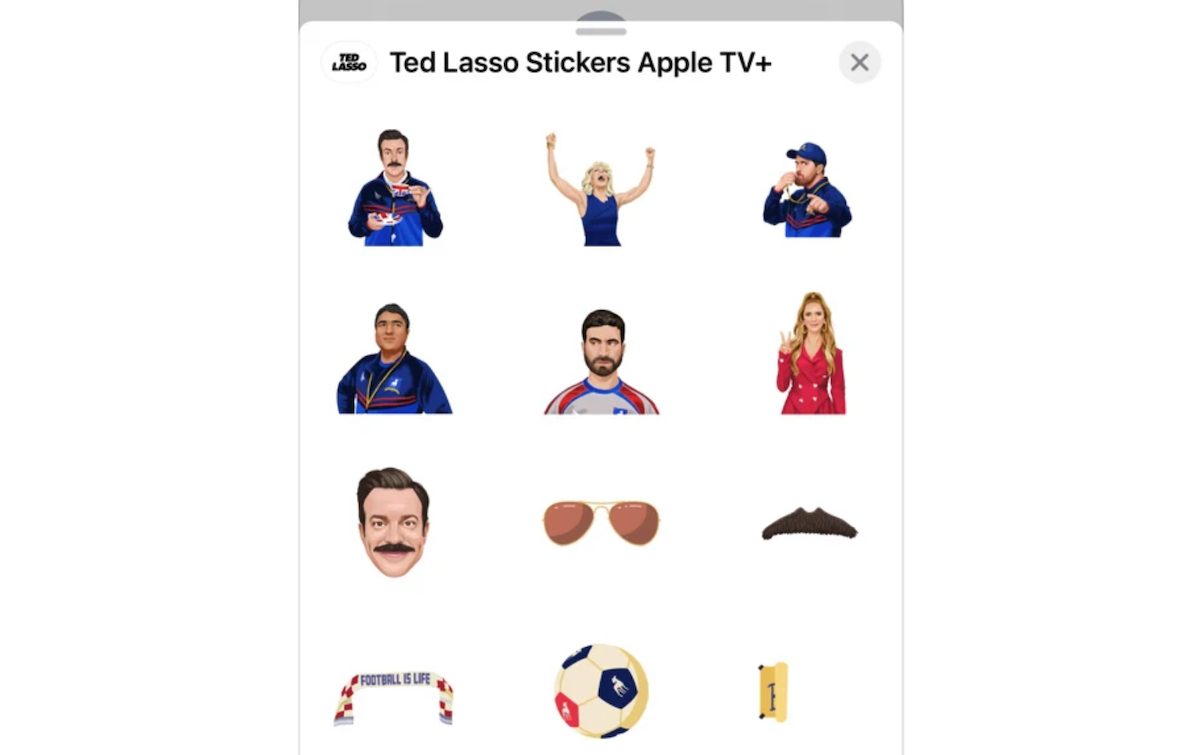 Ted lasso stickers