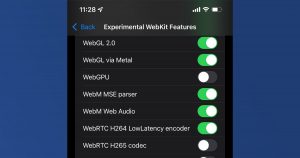 iOS 15 WebM Web Audio