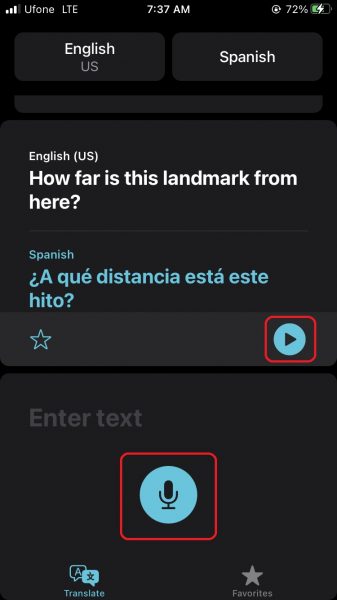 How to translate text on iPhone and iPad