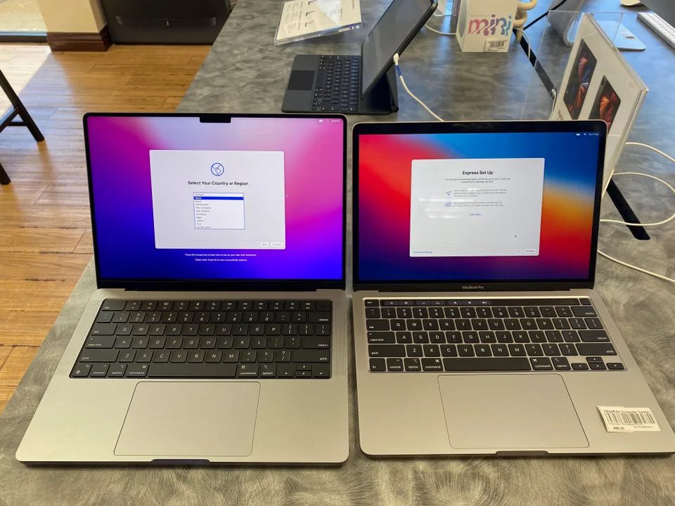14-inch MacBook Pro vs 13-inch model