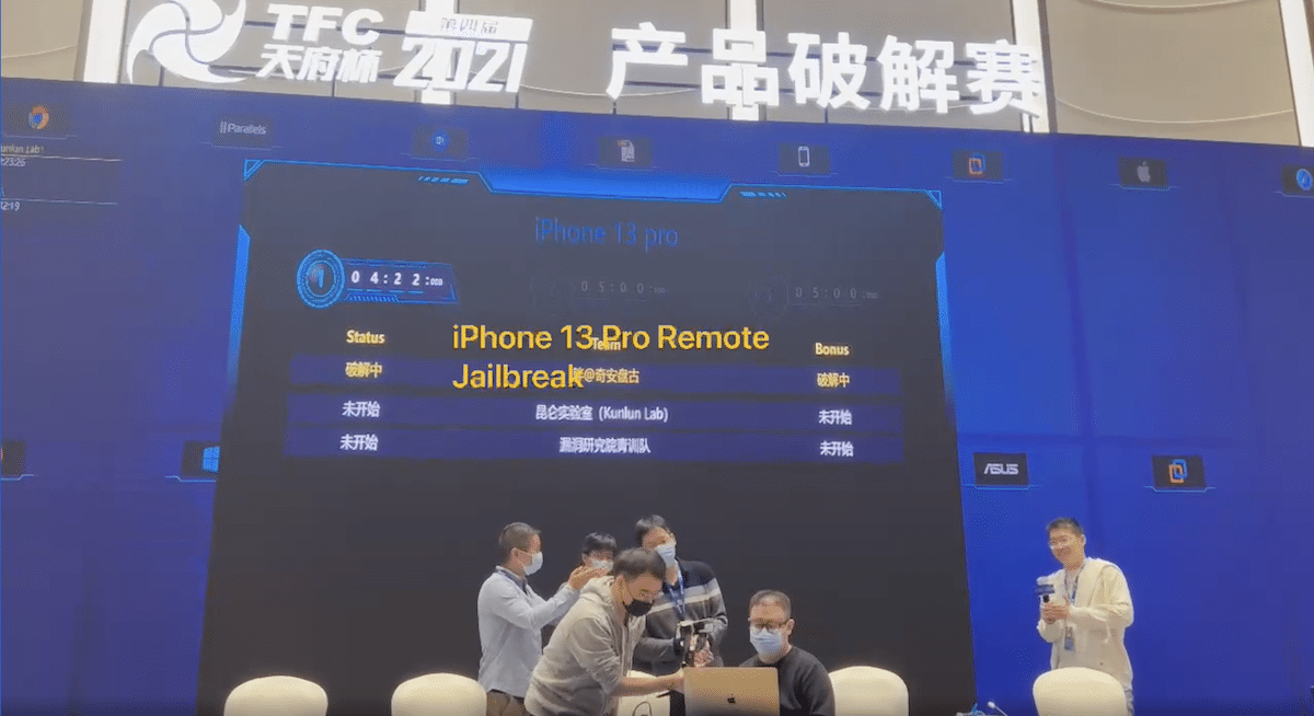 iPhone 13 Pro hack remote jailbreak