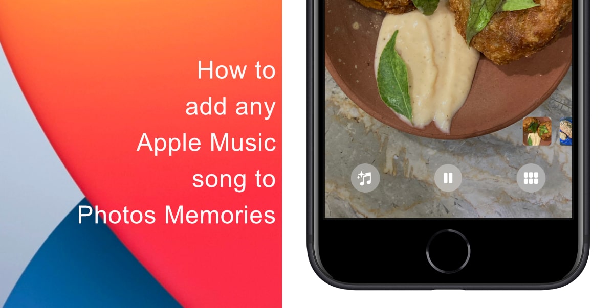 How to add any Apple Music song to Photos Memories