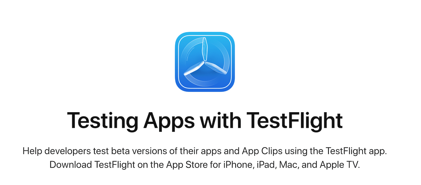 TestFlight app macOS