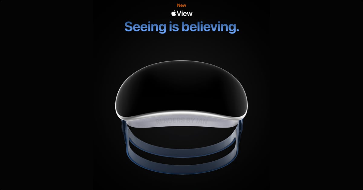 Apple View mixed reality headset