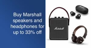Marshall speakers