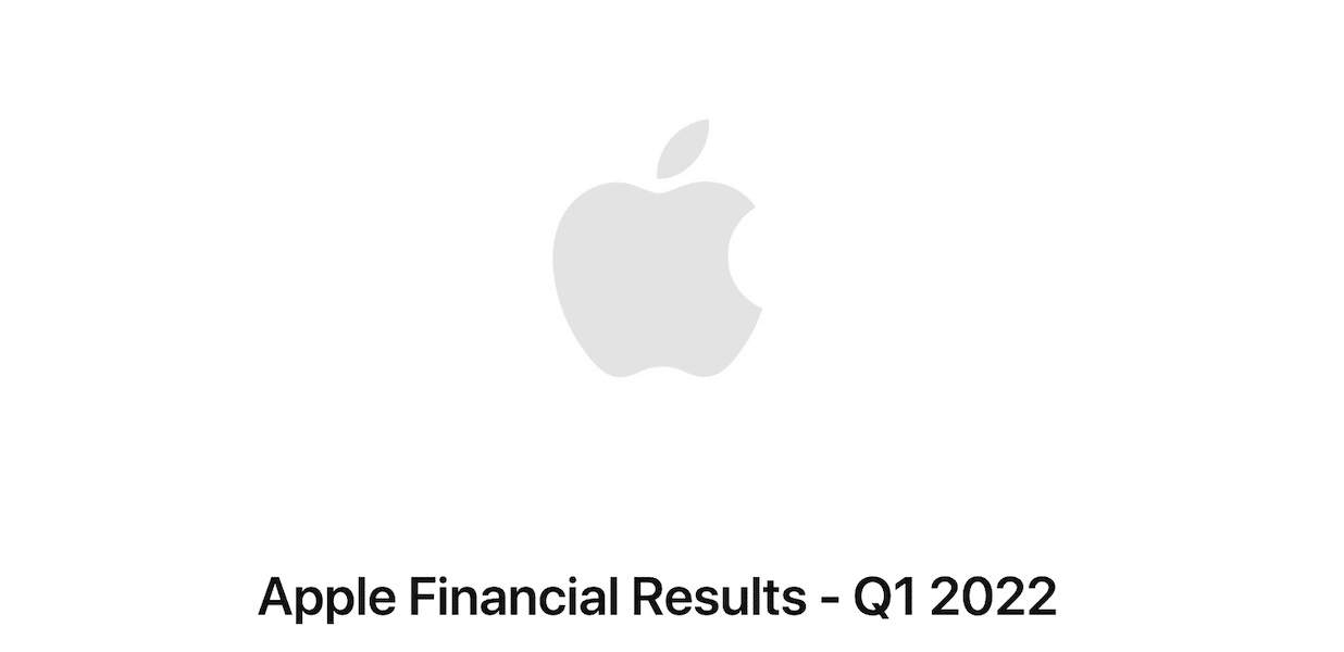 Apple financial results