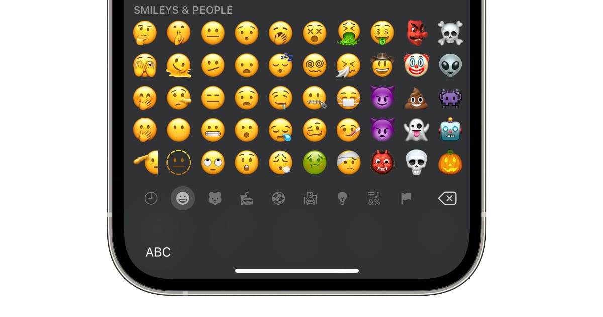 iOS 15.4 beta emojis