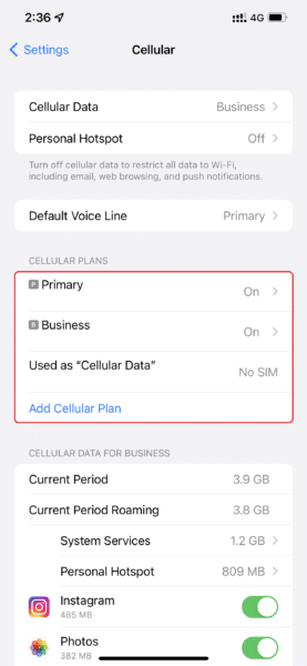 Learn how to download iOS software updates using 4G LTE cellular data on iOS 15.4