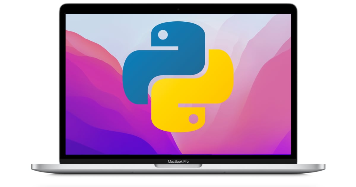 macOS 12.3 python