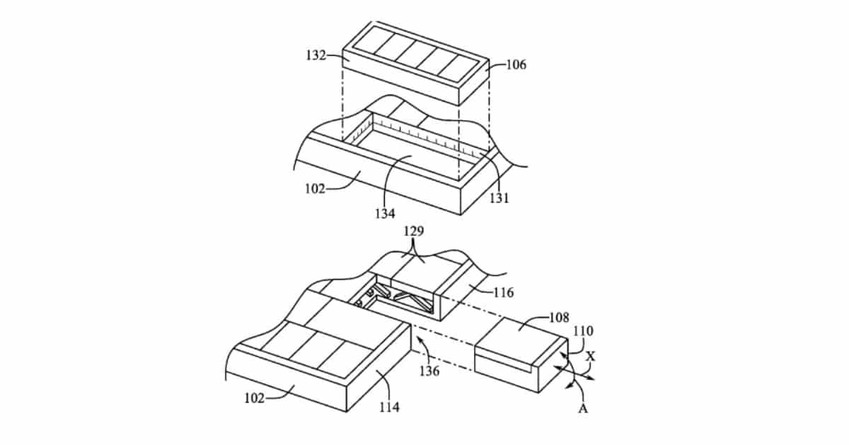Apple key used as mouse patent