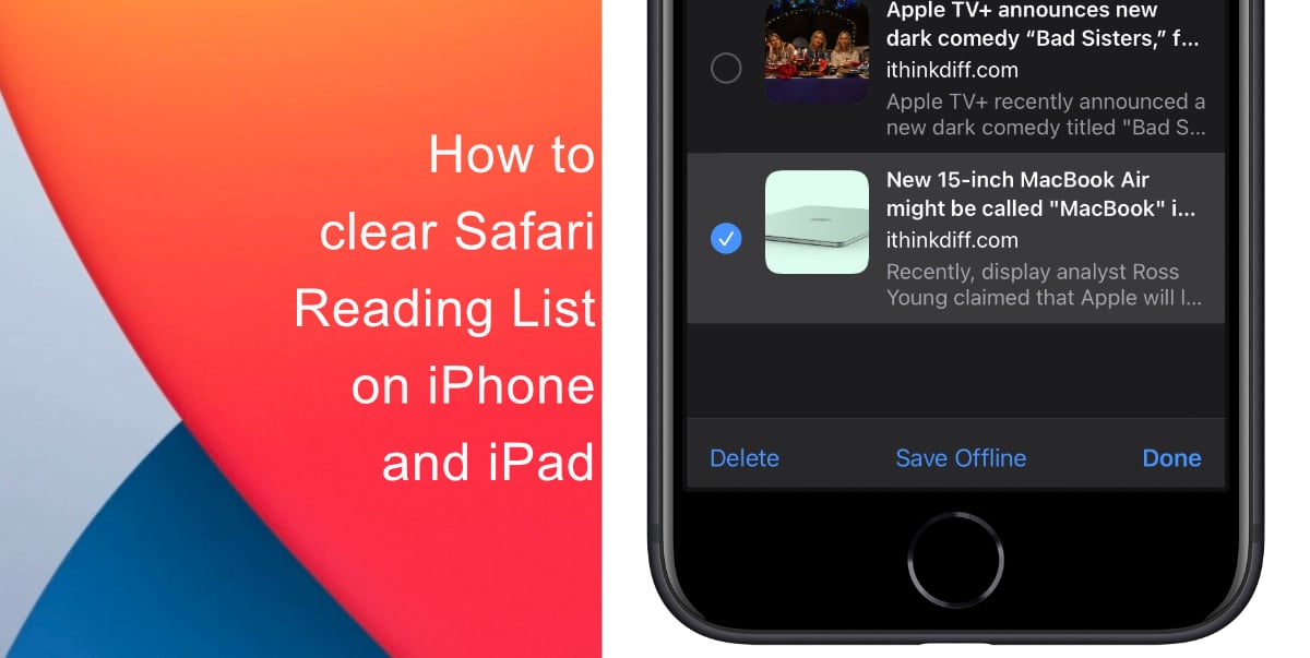 How to clear Safari Reading List on iPhone and iPad