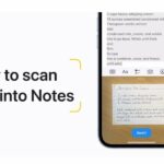 iOS 15.4 - Notes app