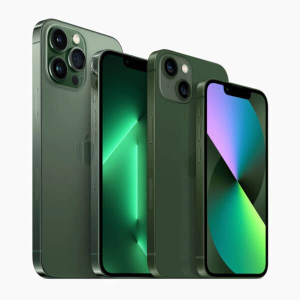 green iPhone 13