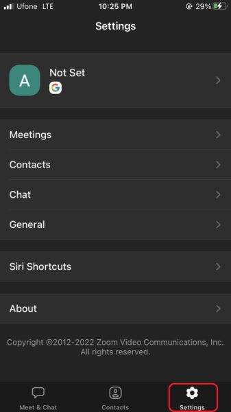 How to automatically mute microphone when joining a Zoom meeting on iPhone and iPad