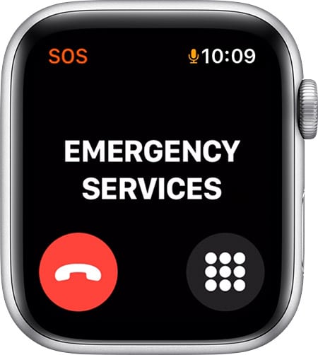 Emergency SOS Apple Watch