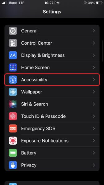 How to access Control Center using Back Tap on iPhone