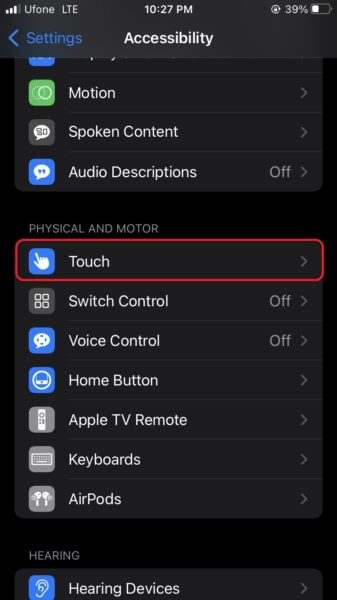 How to change iPhone Lock Rotation using Back Tap