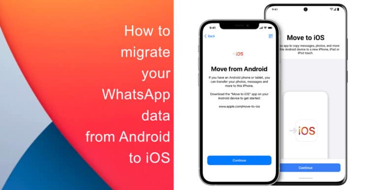 How to migrate your WhatsApp data from Android to iOS