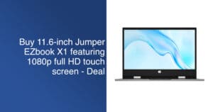EZbook X1 jumper laptop