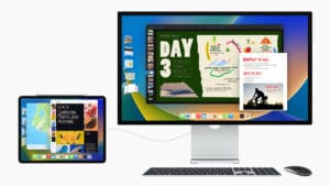 apple - iPadOS 16- stage manager