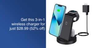 3-in-1 wireless charger iPhone Apple Watch AirPods