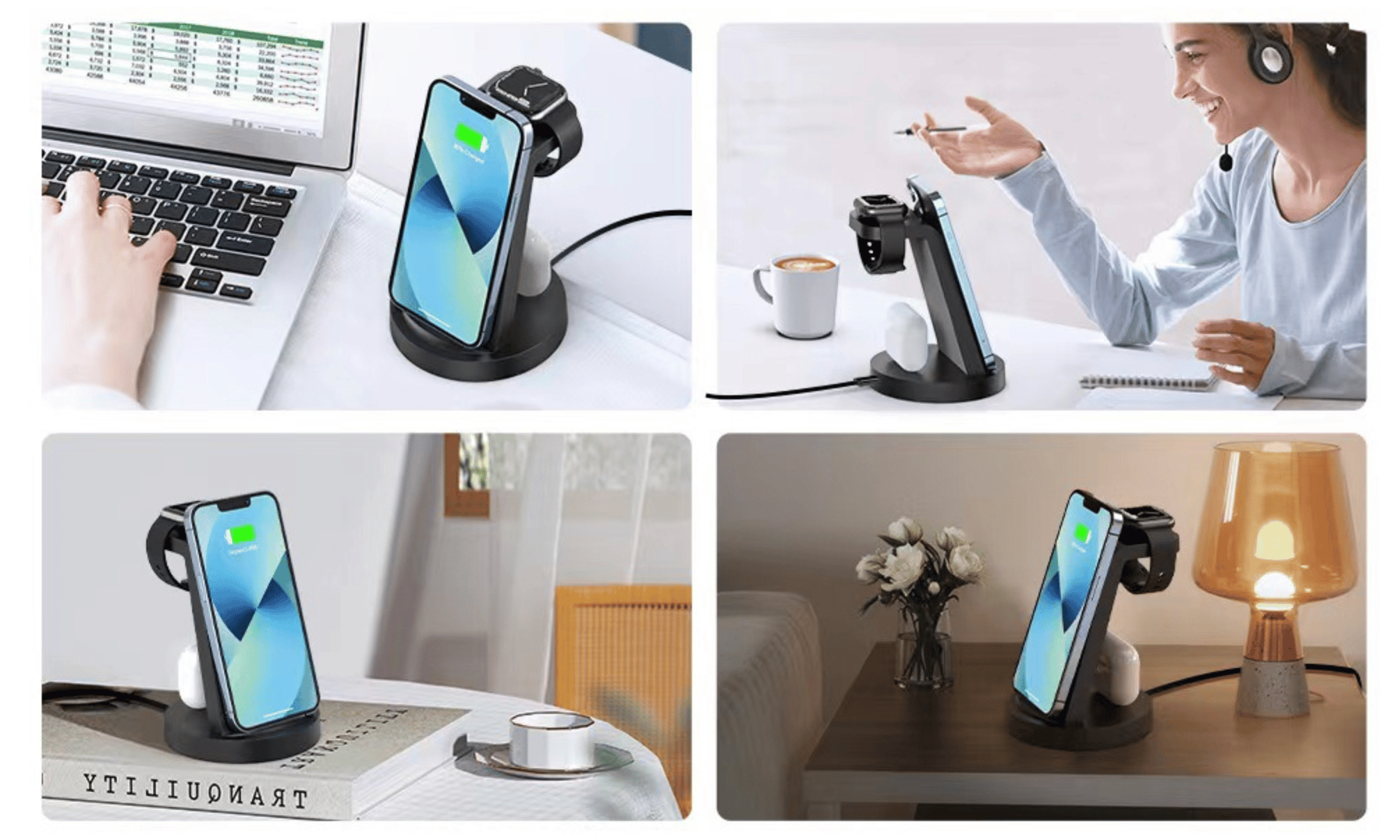 3-in-1 wireless charger