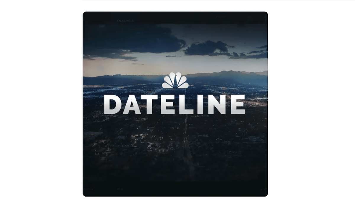 Apple Podcasts Subscription - Dateline