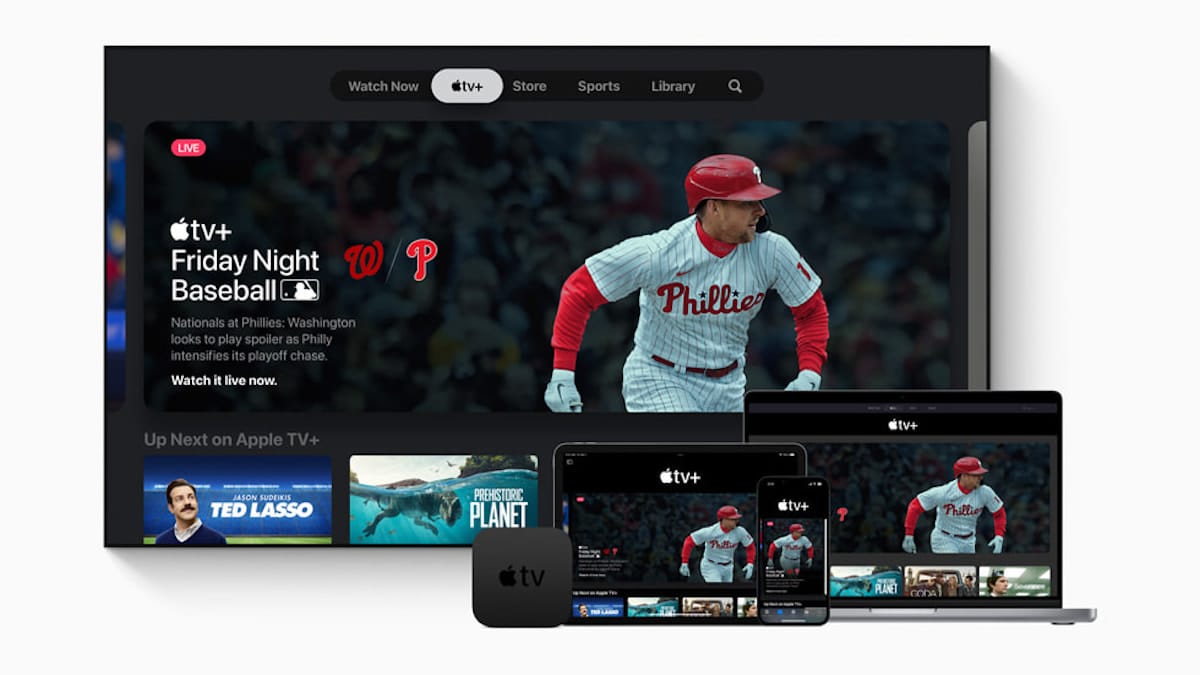  Apple TV+ announces launch of “Friday Night Baseball” in 4 new regions and its September schedule