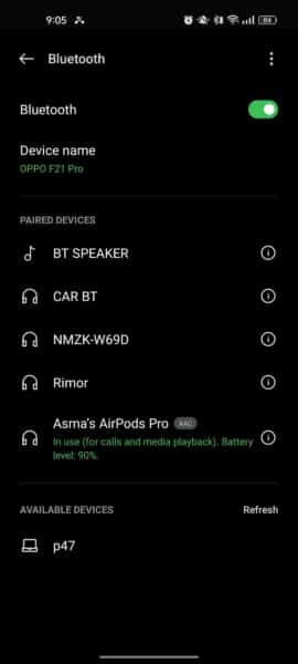how to connect AirPods to an Android device