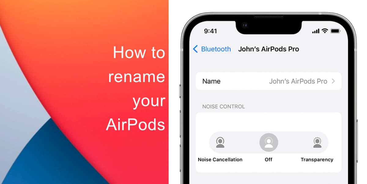 How to rename your AirPods